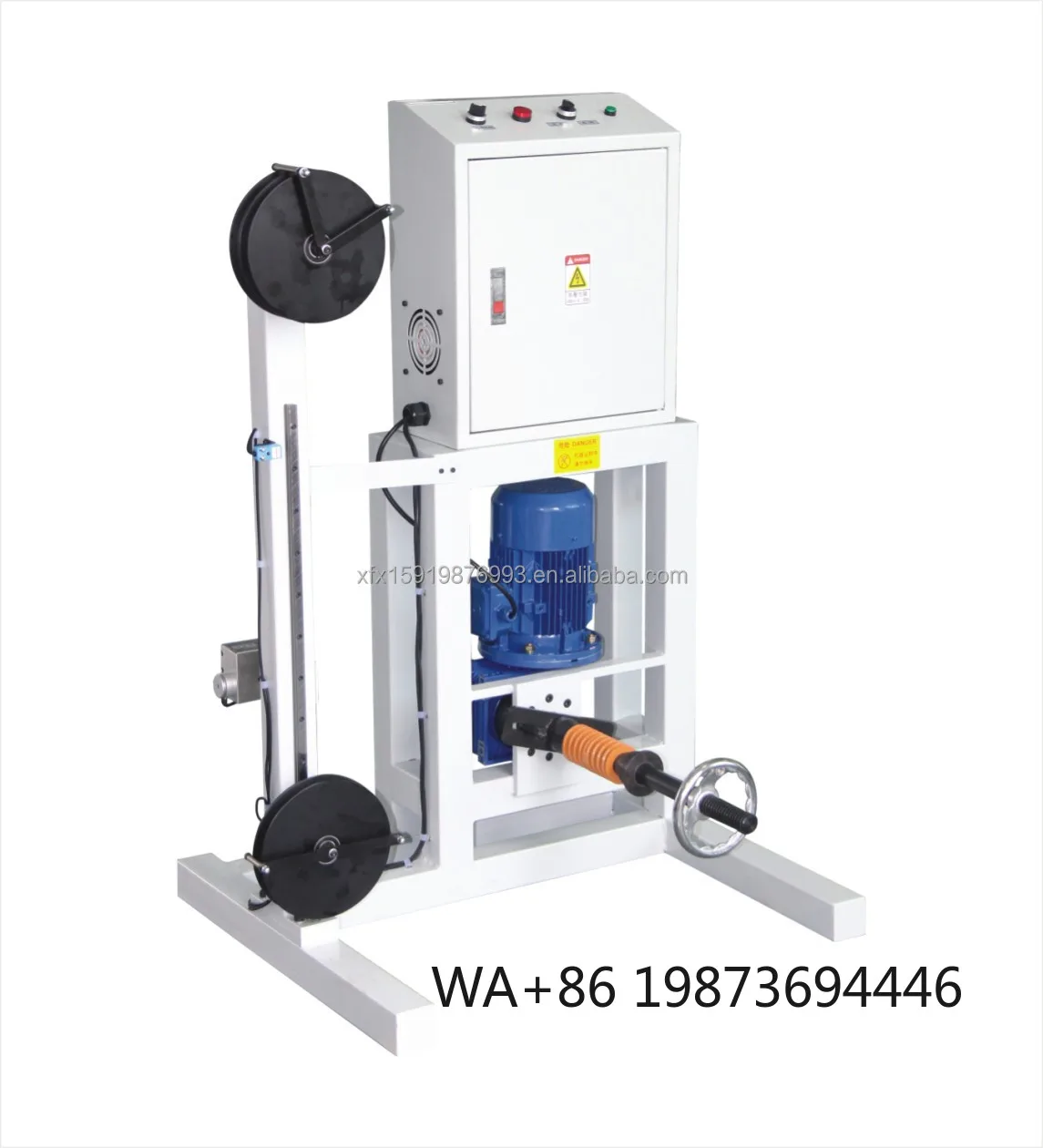 Variable Frequency Vertical Automatic Winding Machine, Dual-Shaft 80kg Load Capacity 220V