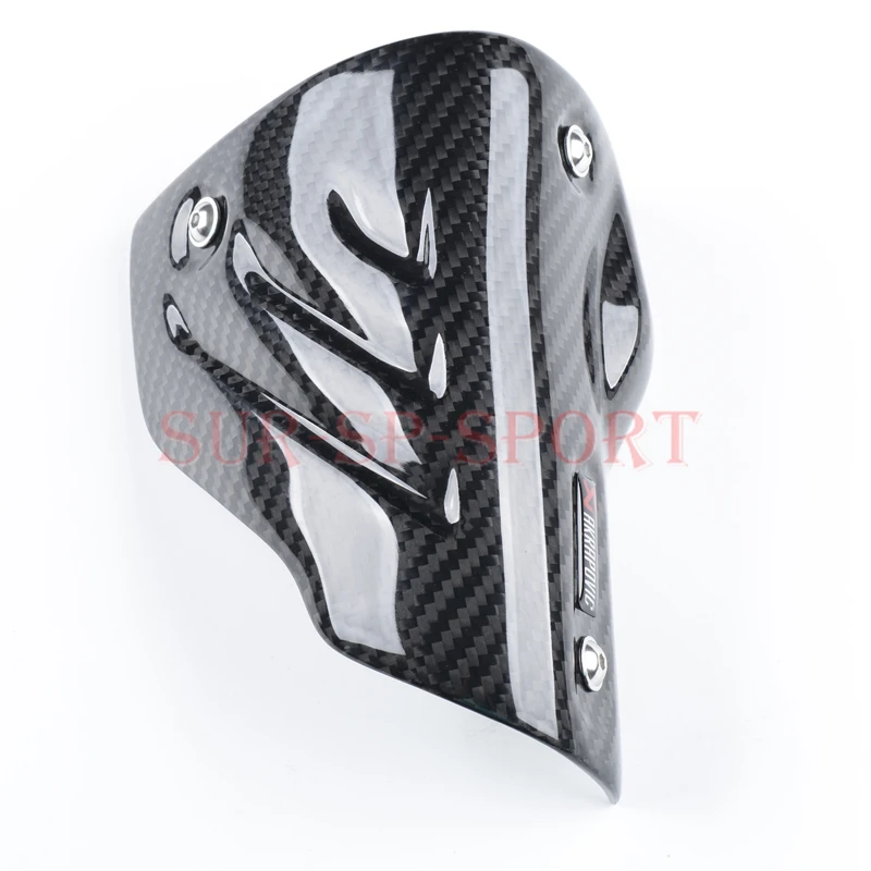 For BMW S1000RR 2020+ AKrapovic Heat Shield Exhaust Pipe Cover Motorcycle Protector Full  Carbon Fiber 100%