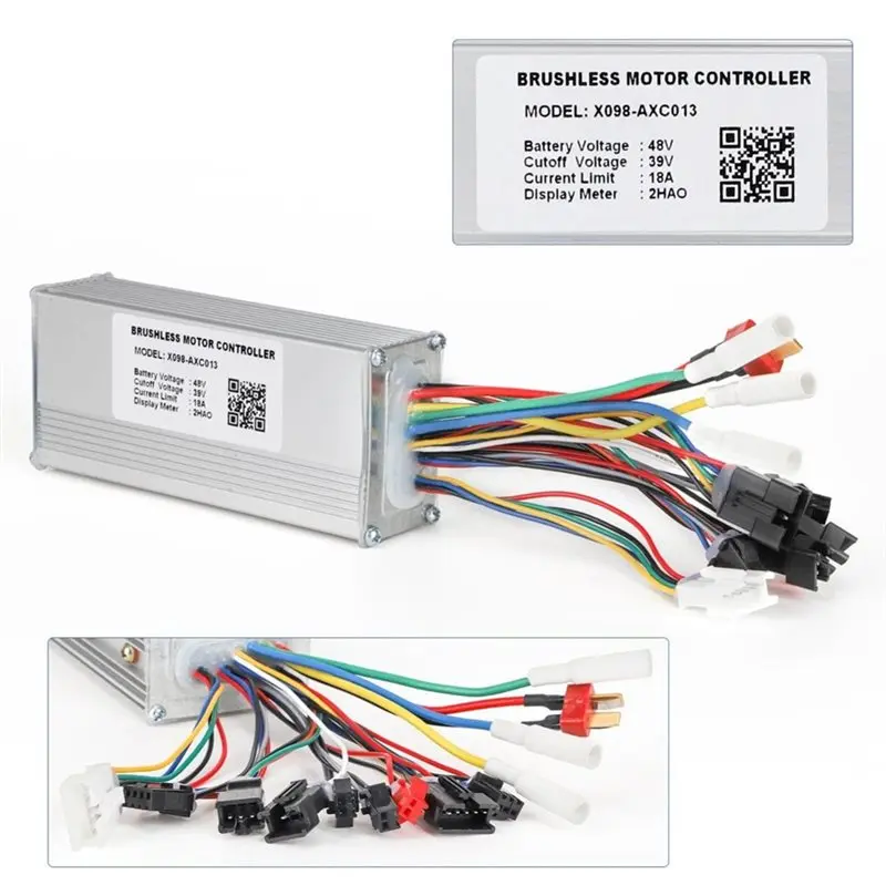TFORU-Brushless Motor Controller 48V 18A For Ebike For Yingwei Ep2pro Electric Scooter Engine Pro Modification Part