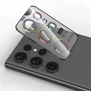 Bilashmart Senior Camera Tempered Glass Lens Protector Samsung Galaxy S25 Plus S25 S24 Ultra Maximum Protection Lens Film