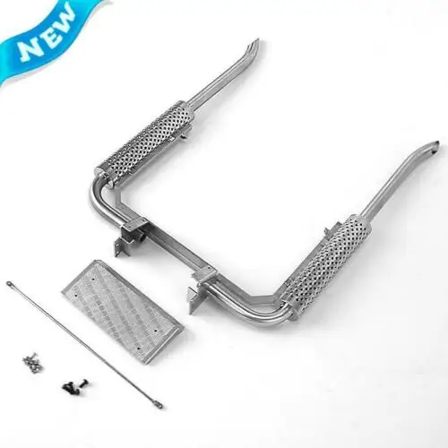 LESU 금속 배기구 배기 파이프 액세서리 1/14 RC Tamiyay R470 R620 원격 제어 장난감 트랙터 트레일러 트럭 TH14127