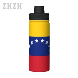 Unisex Sports Water Thermos Bottle Venezuela Flag Venezuelians 304 Stainless Steel Double-layer Insulation Cold And Hot Travel