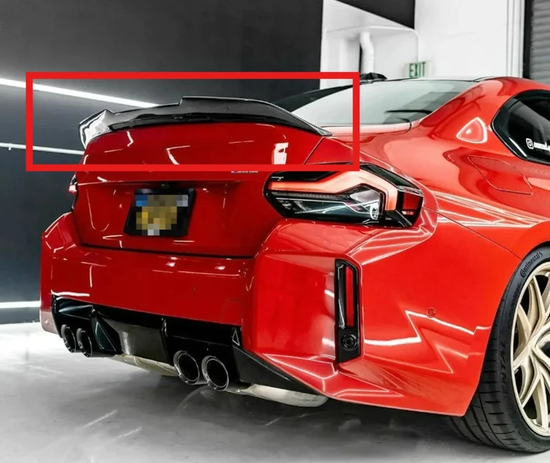 

Perfect-Fit FORBMW G87 M2 G42 2023 PSM-Style Carbon Fiber High-Kick Rear Spoiler Wing