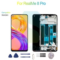 For RealMe 8 Pro Screen Display Replacement 2400*1080 RMX3081For RealMe 8 Pro LCD Touch Digitizer Assembly