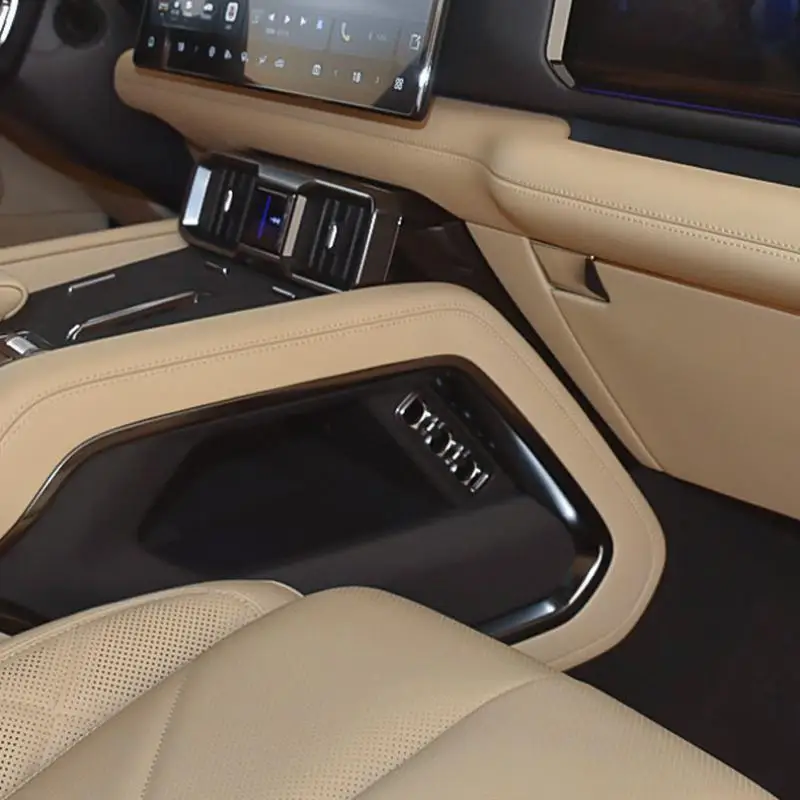 Picture 6: NEW1 For Byd Equation Leopard 8 2025 ABS Central Control Armrest Box Storage Box Tissue Box Auto Accessories