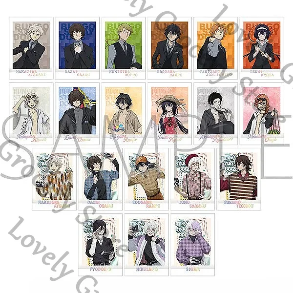 bungo-stray-dogs-sakunosuke-oda-fyodor-d-nikolai-gogol-‌-carte-photo-polaroid-jouno-saigiku-sigma-cosplay-anime-faible-teneur-en-calories