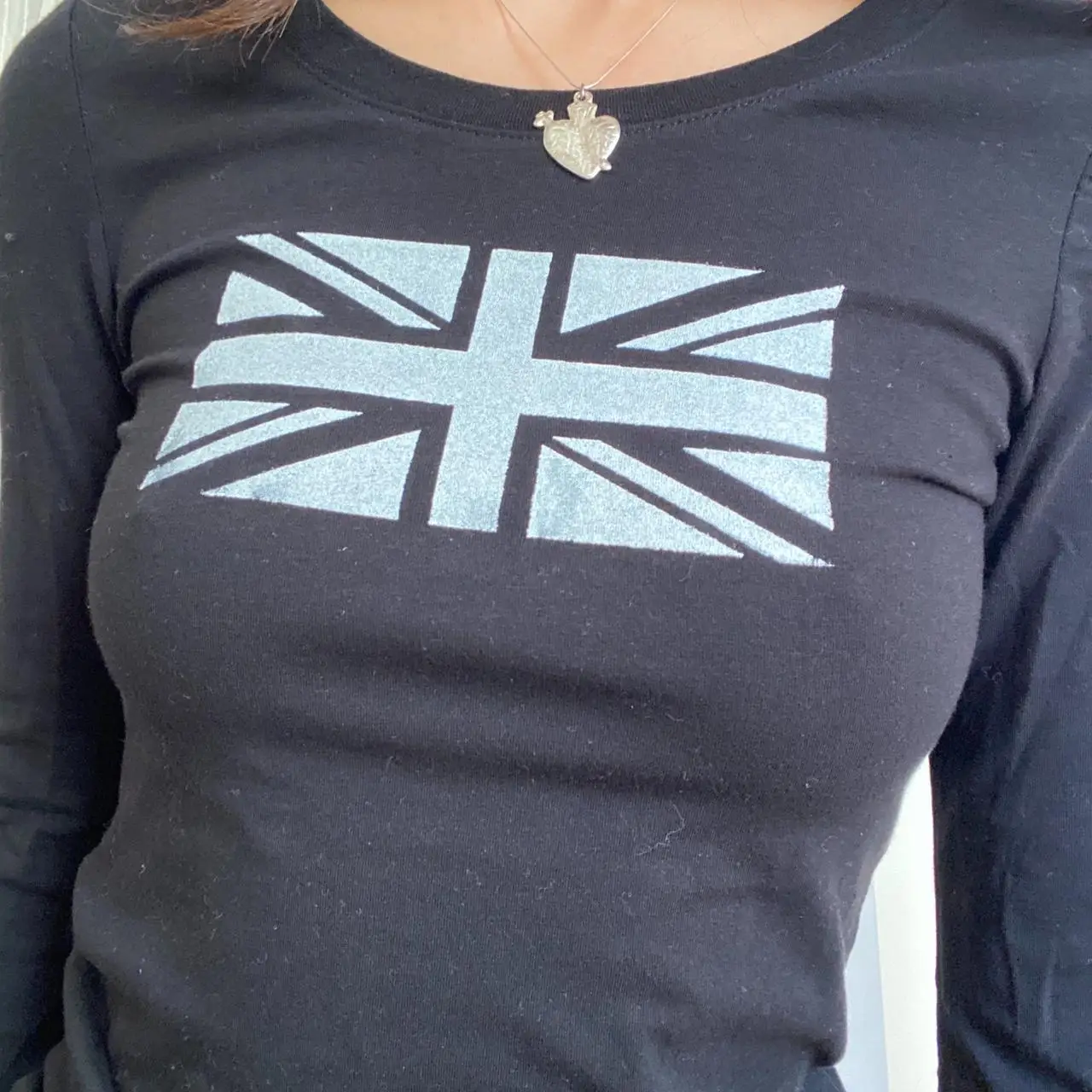 

Women's Cropped Crop Top Women Grunge Clothes Y2k Tops Woman Clothing Gothic Graphic T Shirts Long Sleeve Anime Girl Kawaii Goth