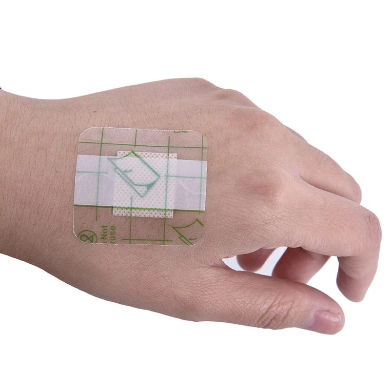 10 قطع هيبوالرجينيك غير المنسوجة الطبية لاصقة تضميد الجروح ضمادة مساعدة