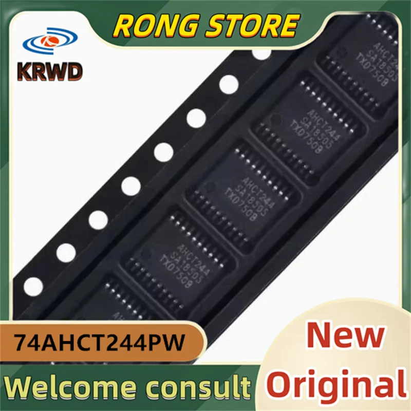 

50 шт. AHCT244 новые и оригинальные 74AHCT244PW, 118 74AHCT244PW 74AHCT244 SSOP20