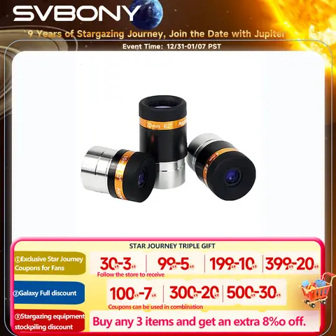 Wide Angle Telescope Eyepieces 4 10 23mm svbony