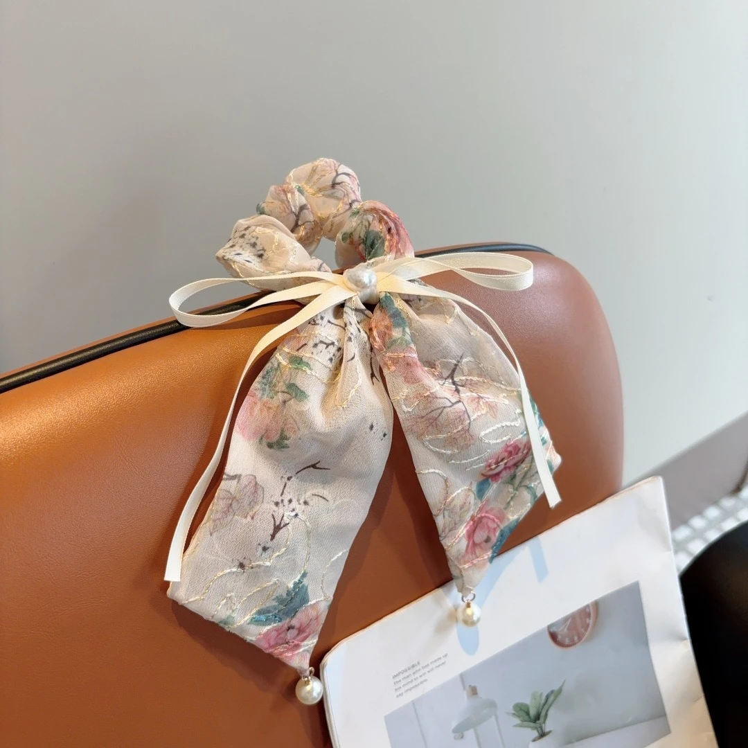 

Hot Sale Master Handmade Headband Large Intestine Headband Rubber Band Headband Bow Ribbon Headband Hair Accessories Luxury Gift