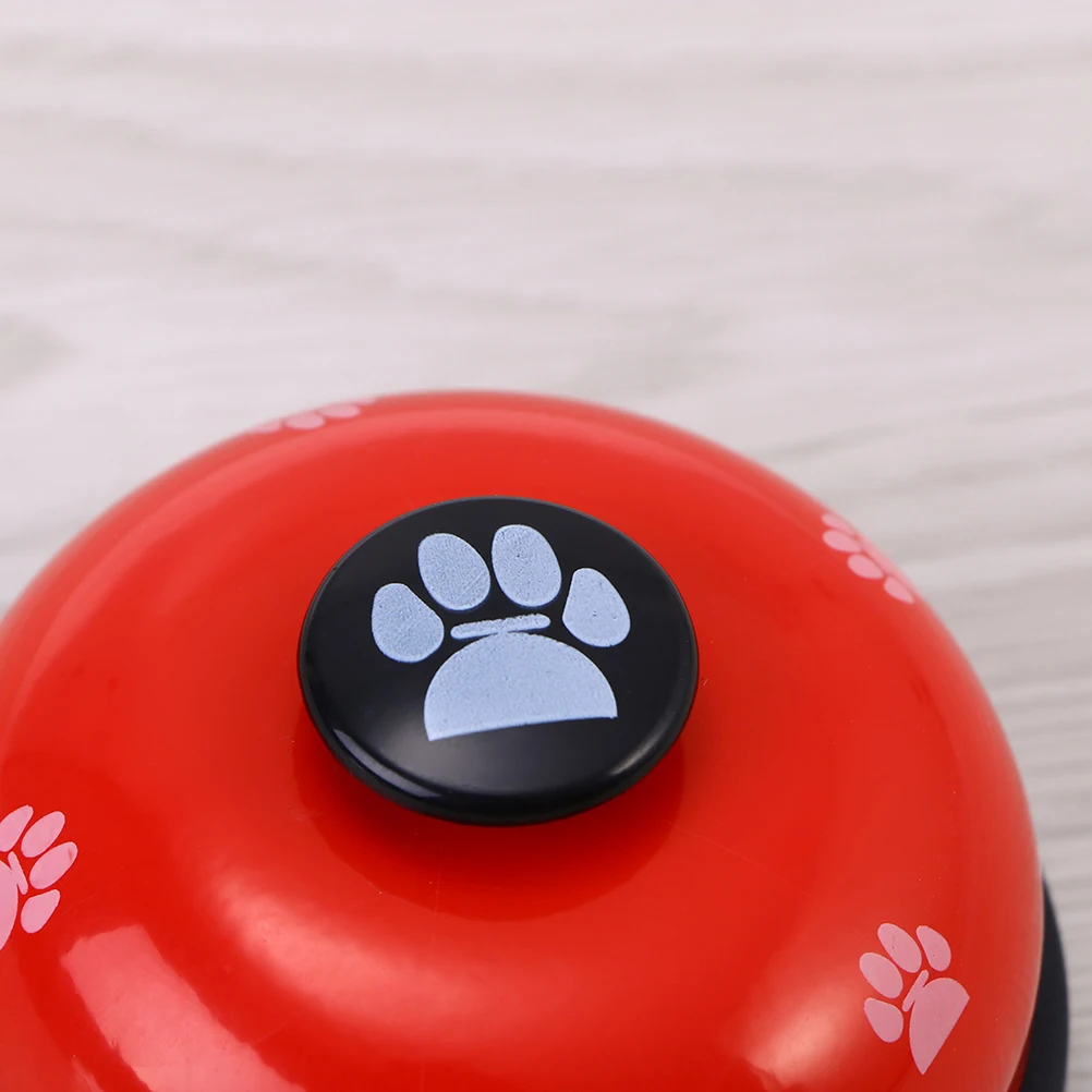 

2pcs Pet Training Bells Flat Wide Button Loud Sound Communication Device For Dogs Puppy Cats Blue Teaching Tool Prevent