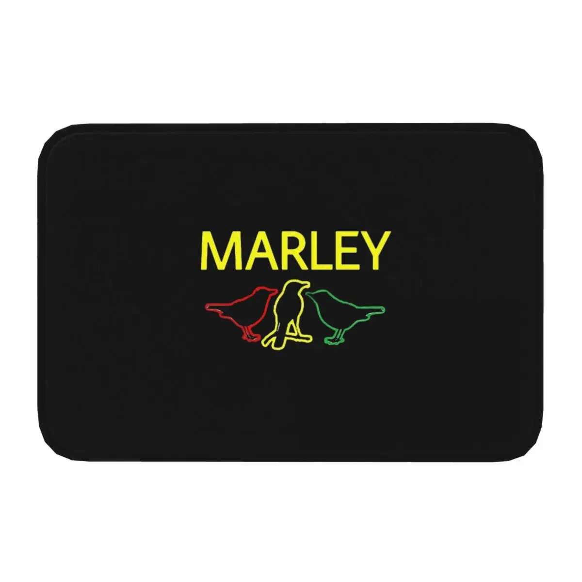 Marley Dont Worry About A Thing Bathroom Mat Ajax Bob Marley Doormat Kitchen Carpet Outdoor Rug Home Decoration