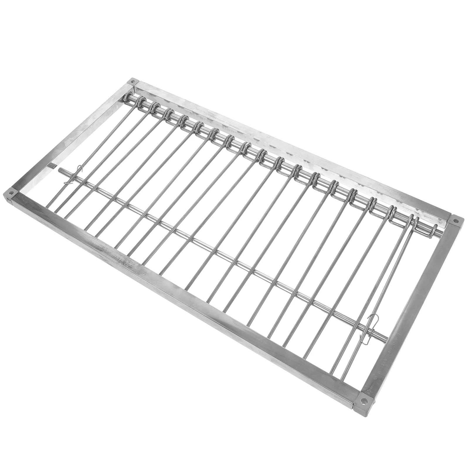 

Cage Door 50cm Stainless Steel Durable Bird Cage Accessories Pigeon Trap Door Metal Pigeon Doors entrance bird cage cage doors