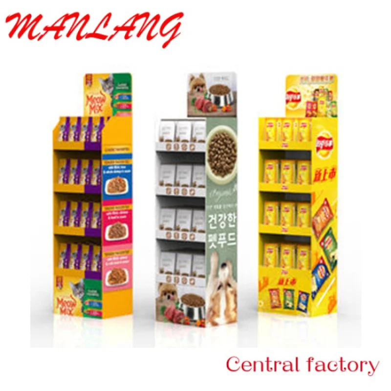 

Custompoint sale cardboard display unit shelves strong drink beverages display paper ice tea lemon peach cardboard floor display