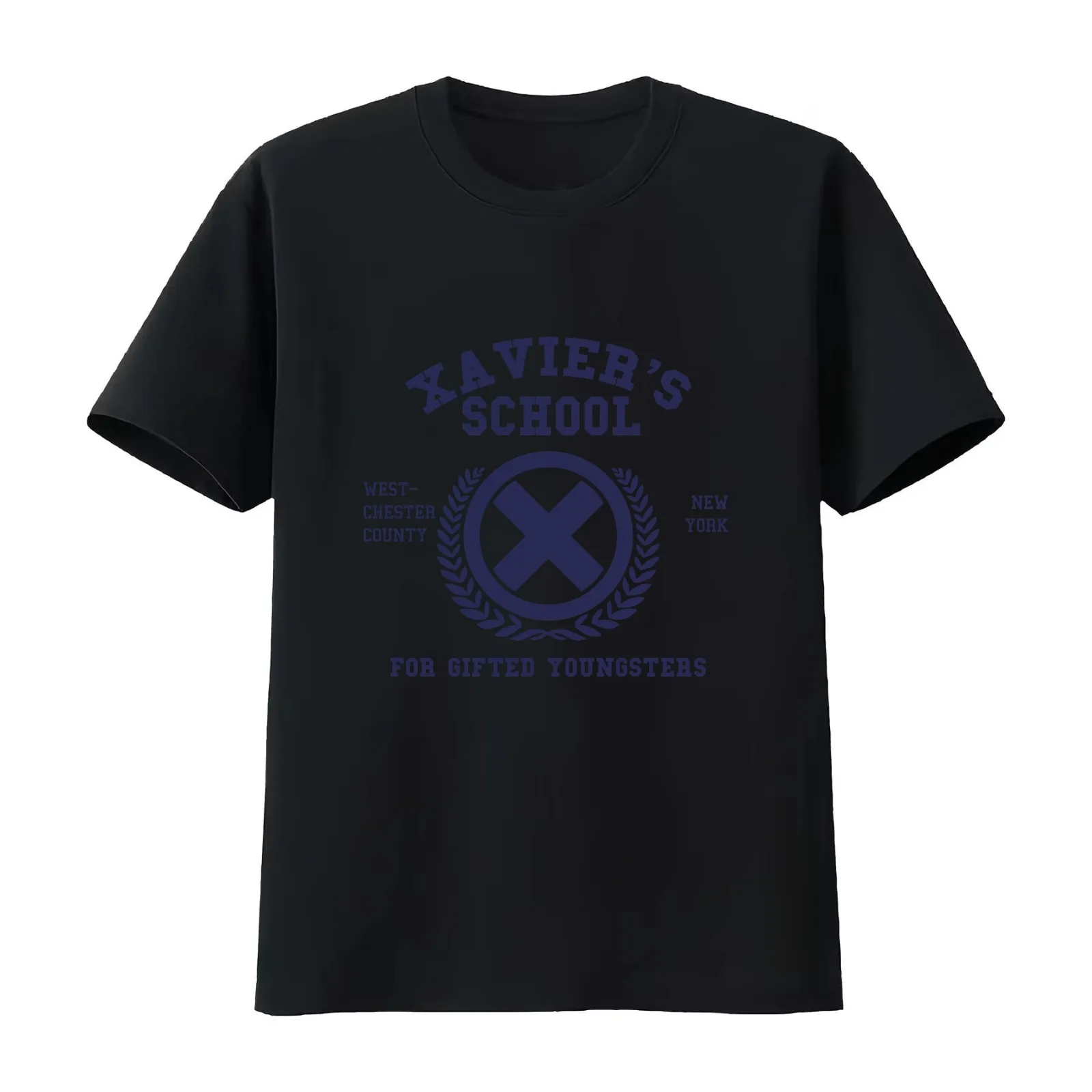 Xavier's School for Gifted Youngsters T-Shirt Summer Casual Cotton Tee Oversized Streetwear Tops Vintage Graphic Print