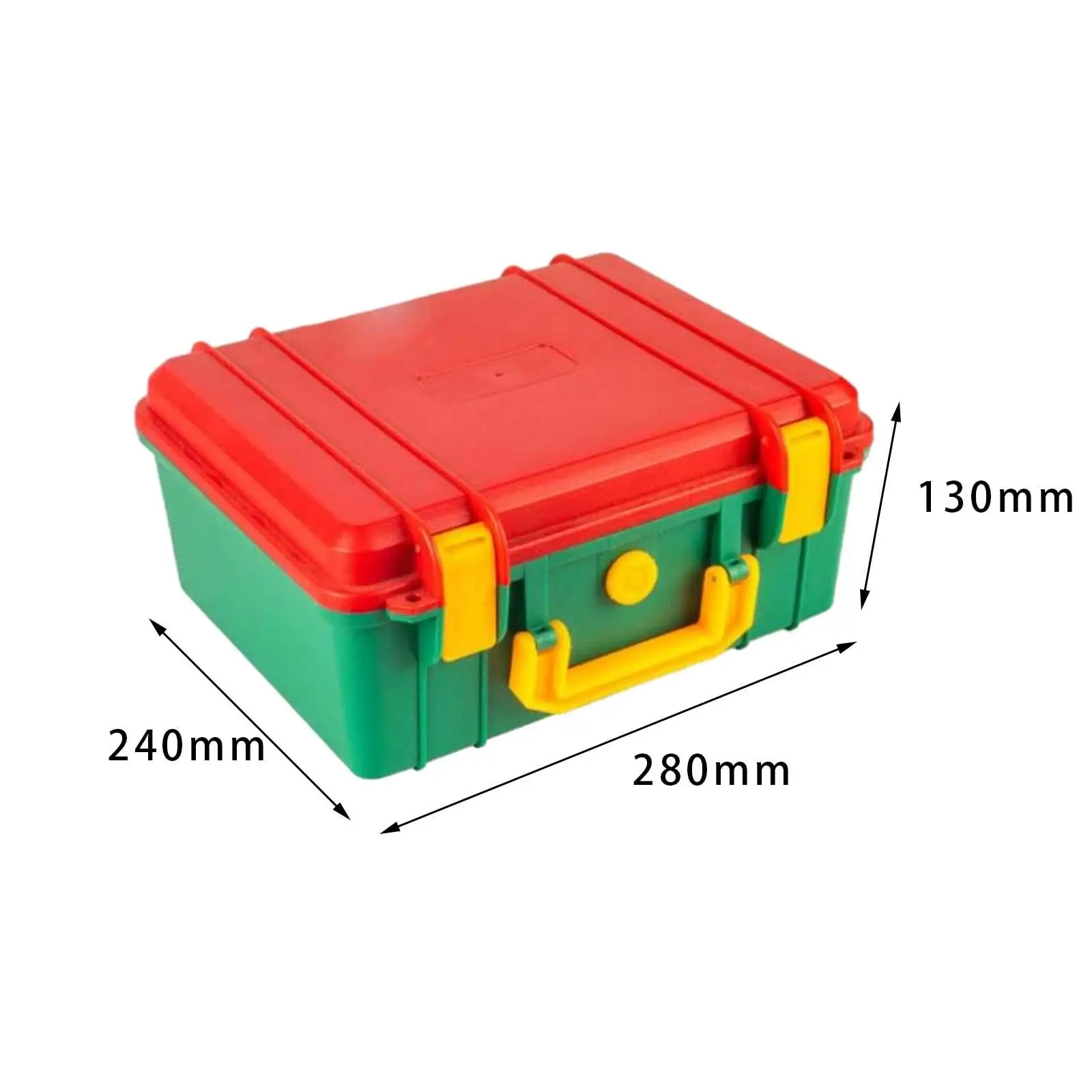 Estuche de herramientas protector a prueba de golpes, estuche rígido sellado a prueba de polvo, estuche de transporte compacto multiusos para el