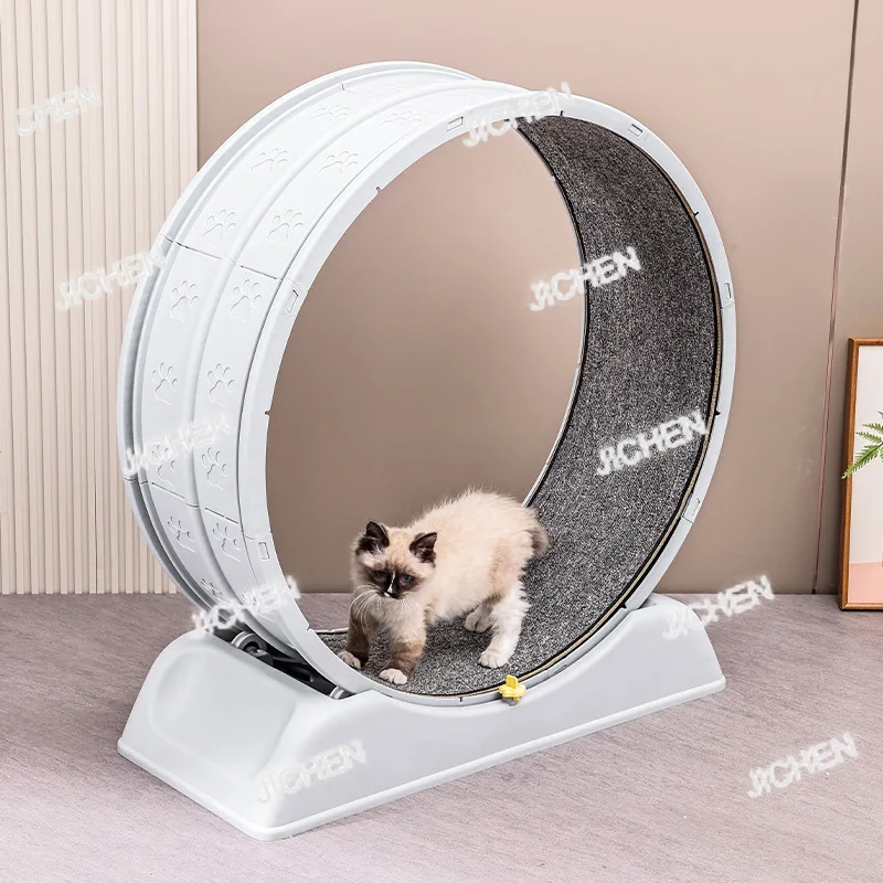 

JC Cat Treadmill - Resin Durable Quiet Sports Equipment for Cats and Small Animals