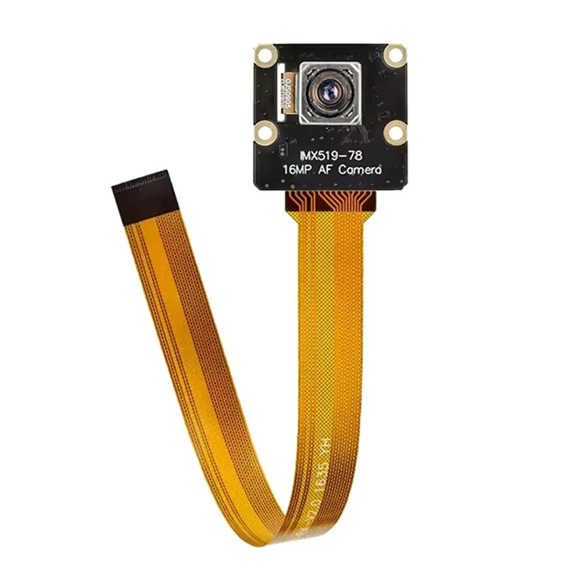 สําหรับ Raspberry Pi 5 16MP AF กล้อง Auto Focus IMX519-78 4656X3496 ความละเอียดสูงเกรดอุตสาหกรรมโมดูลกล้อง