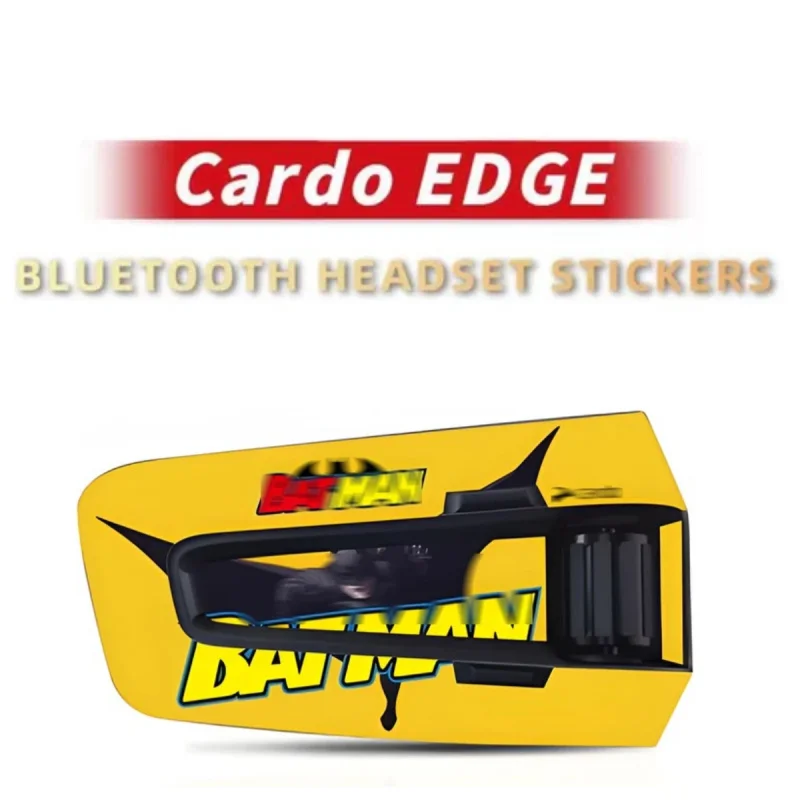 Used For Cardo EDGE Motorcycle Bluetooth Headset Earphone Colorful Decoration Decals Protection Stickers Multiple Styles