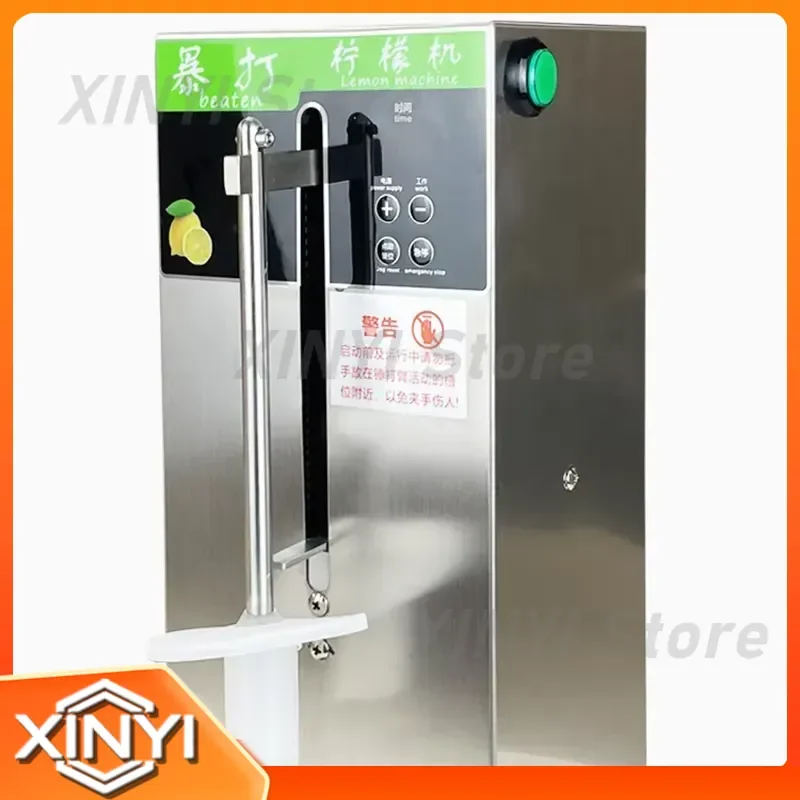 for Chain Milk Tea Shop Fresh Fruit Ice Crushing Machine Special Hammer Lemon Blast Commercial Fully Automatic Lemon Blasting