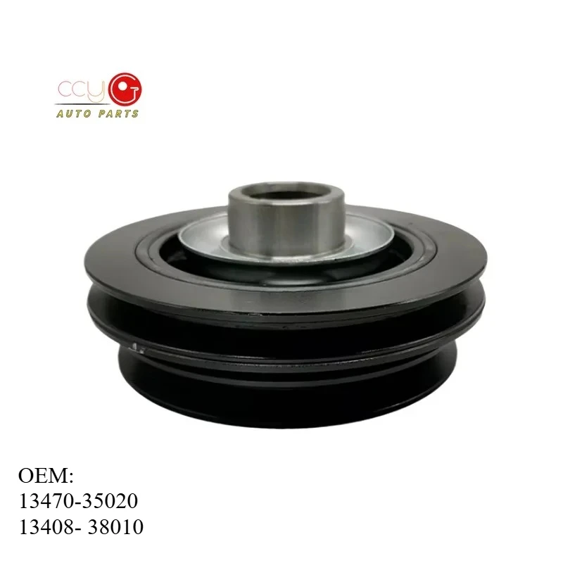 

13470-35020 Шкив коленчатого вала для TOYOTA 22R HILUX 4RUNNER CoronaCELICA 2.0XT CORONA 2.0 LAND CRUISER 2.4 OEM 13408- 38010