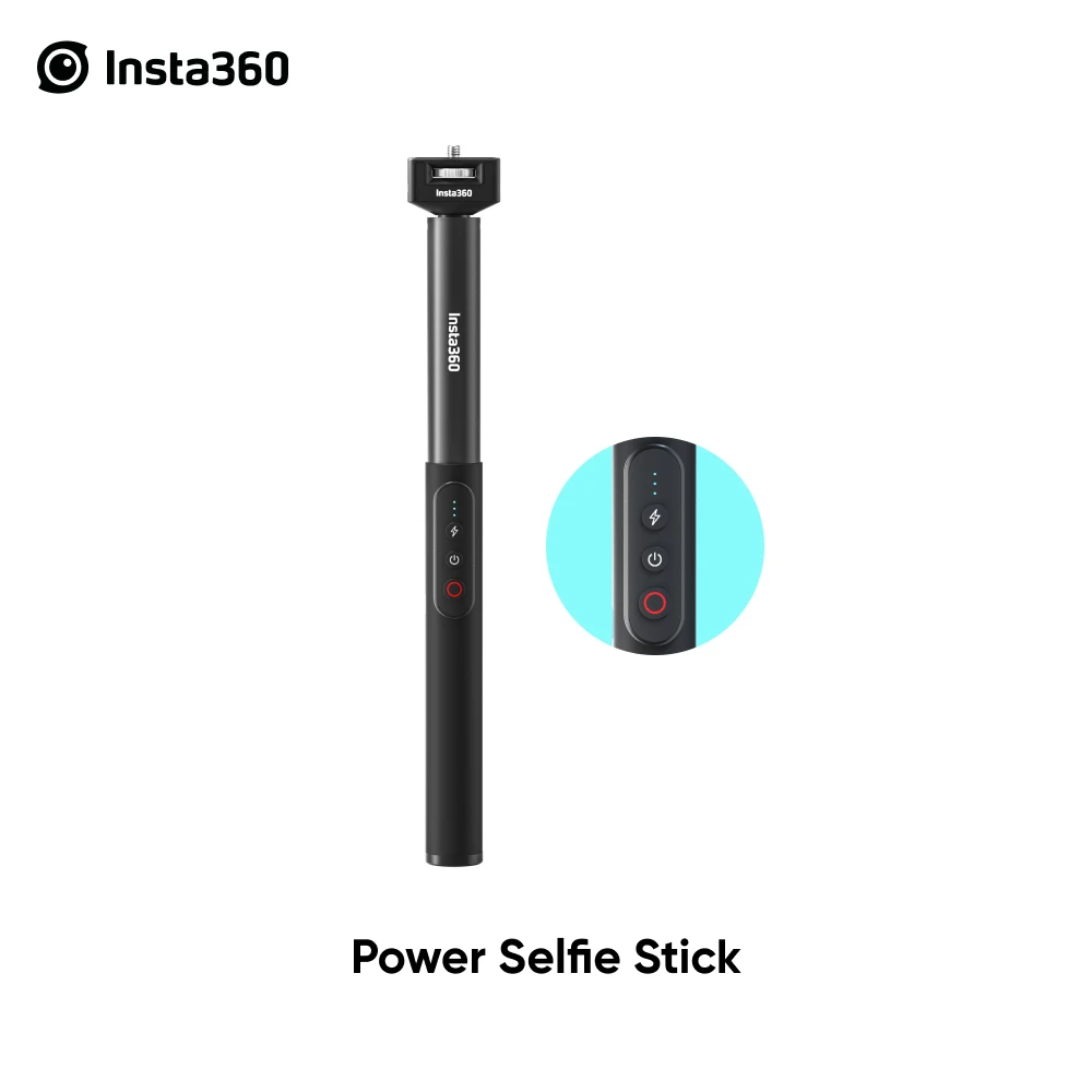 Insta360 Power Selfie Stick, Totally Invisible in 360, Compatible With ONE X2