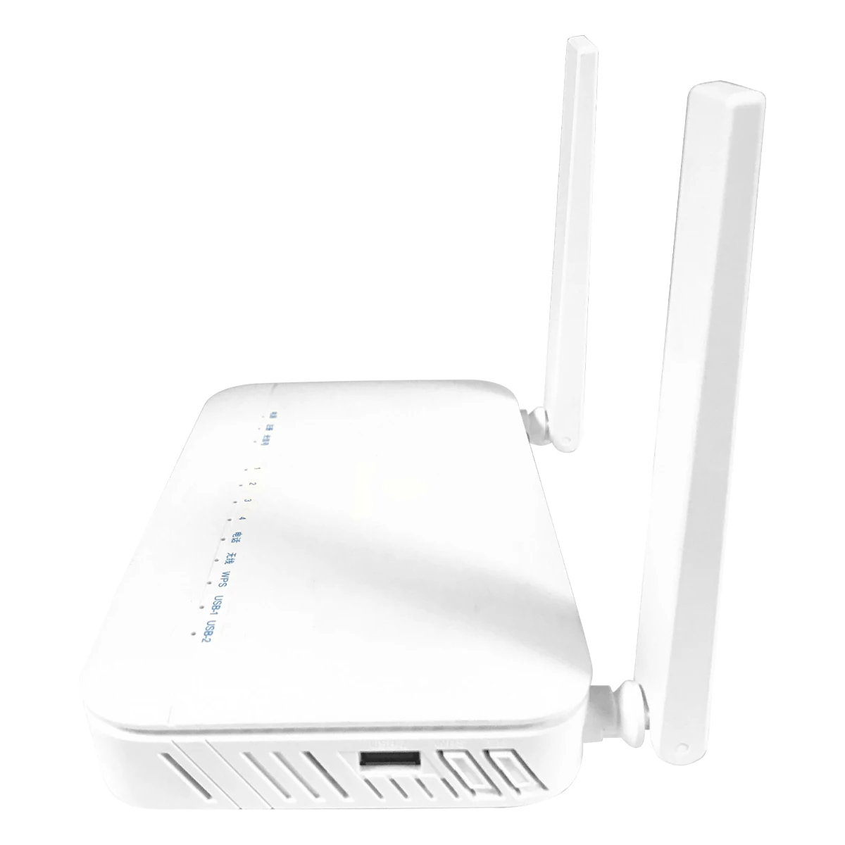 Imagem -04 - Gpon Onu Dual Band Wifi 5dbi Antena 2.4g 5g ac Wifi 4ge Lan Port Fibra Modem Versão Chinesa F6610m