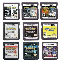 R4 Video Pokemon Game Cartridge NDS Game Console Card for DS 2DS 3DS Pokemon Diamond Pearl Platinum Heart Gold soul