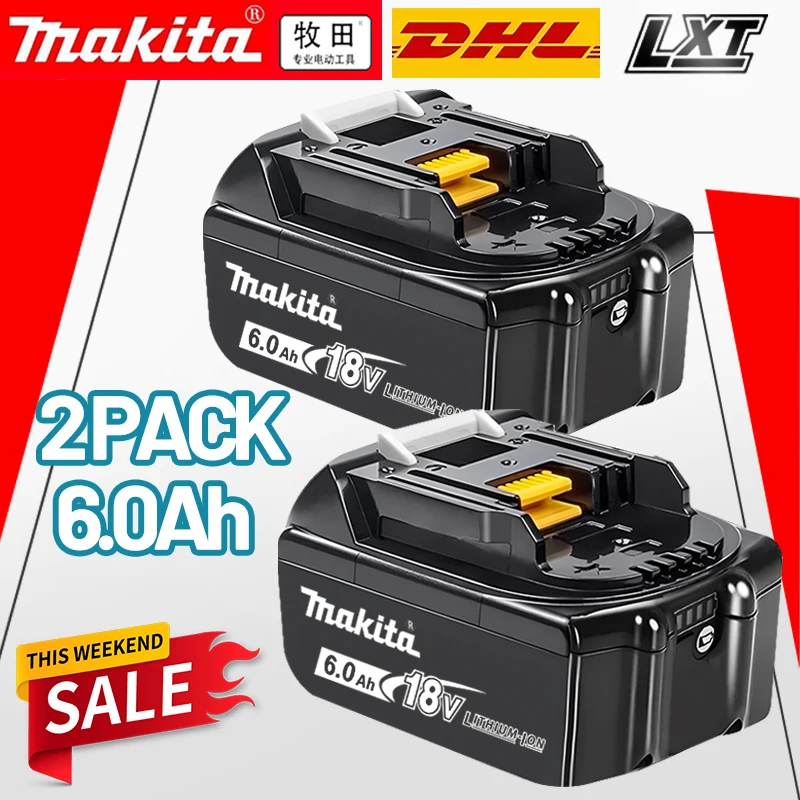 Original 18V Makita power tool rechargeable battery, BL1850, Makita 18V battery, 18650 lithium-ion battery, BL1860，BL1830，LXT400