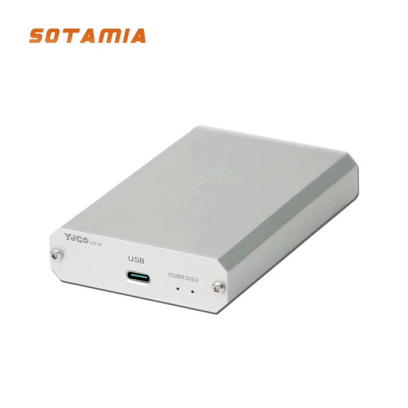 

SOTAMIA XMOS XU316 Digital Interface Audio USB Decoding ES9039Q2M Decoder Hifi Fever DAC DSD512 DIY Power Amplifier