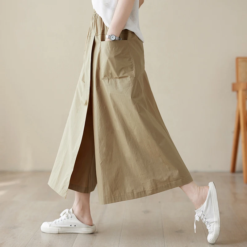 

Юбка трапециевидной формы с высокой талией, полиэстер Dstring Utili Sle, художественный дизайн, летнее новое поступление, женская повседневная юбка для поездок на работу