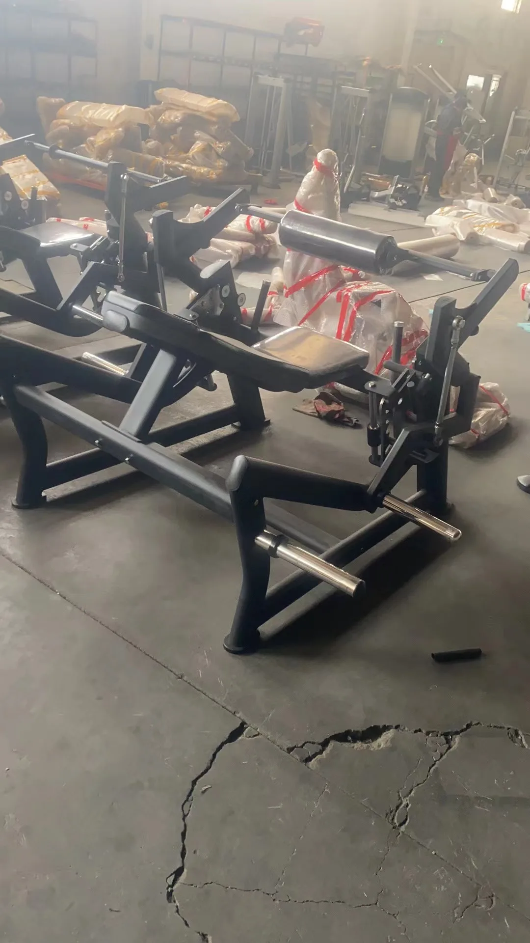 آلة الغلوت العكسية الجديدة معدات اللياقة البدنية التجارية MS623 آلة تمديد العضلات العكسية