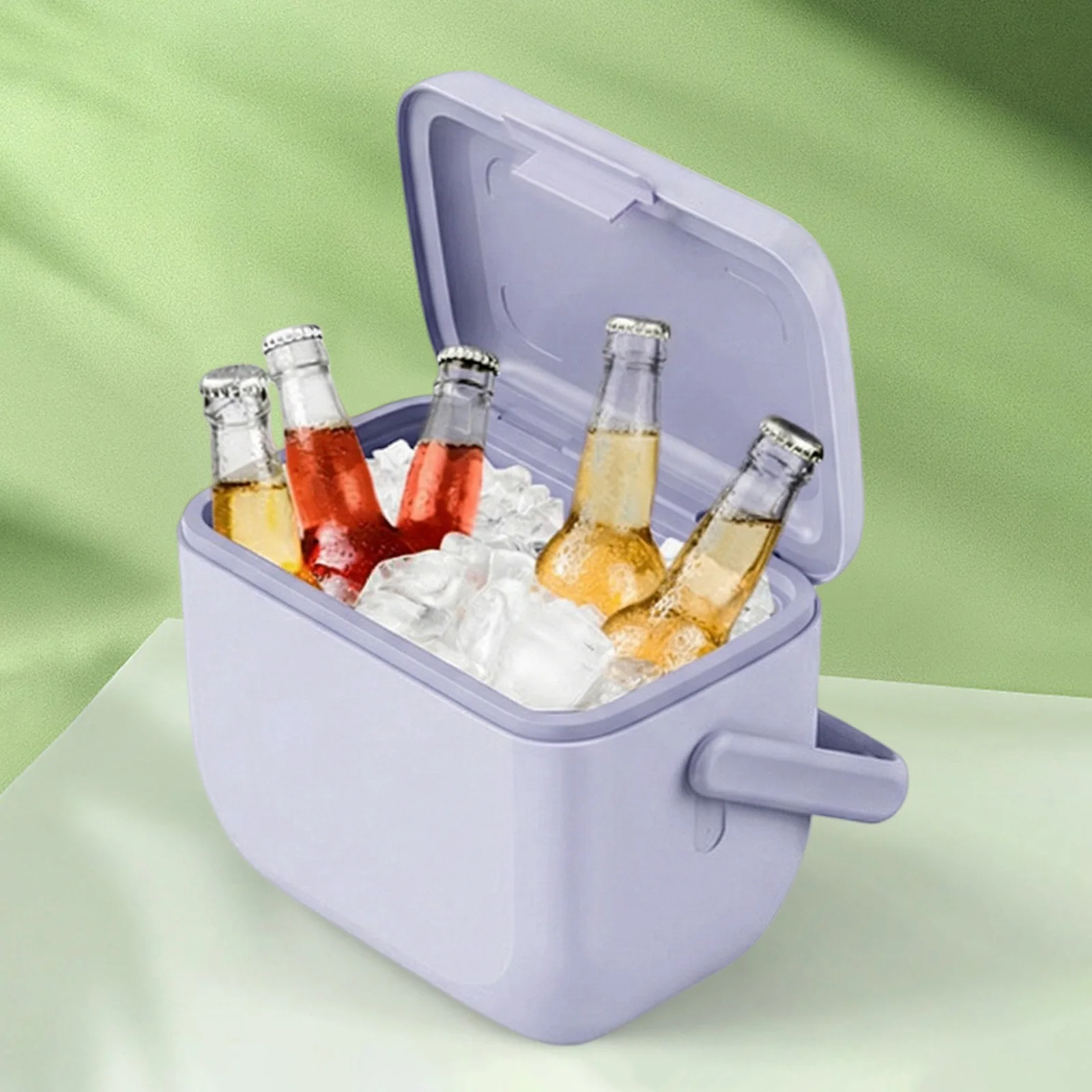 6L Portable Fishing Cooler Box with Lid Ice Storage Bin Heat Preservation Portable Ices Bucket for Outdoor BBQ Fishing Picnic view 3