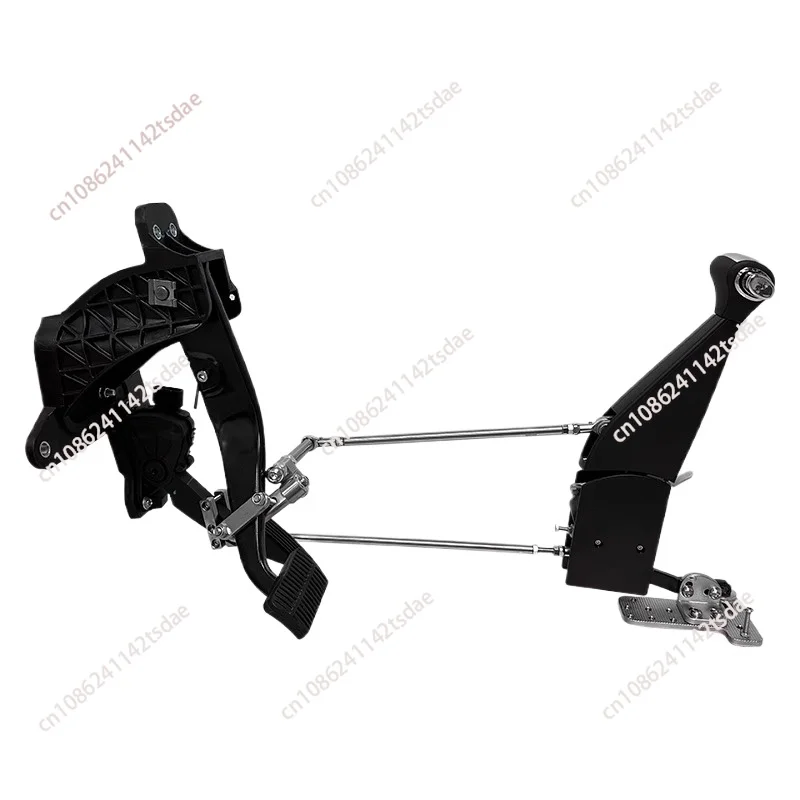 

Ручной контроль для инвалидов для водителей с ограниченными возможностями Автомобильная помощь при вождении Двухтактный контроль тормоза Дроссельная заслонка