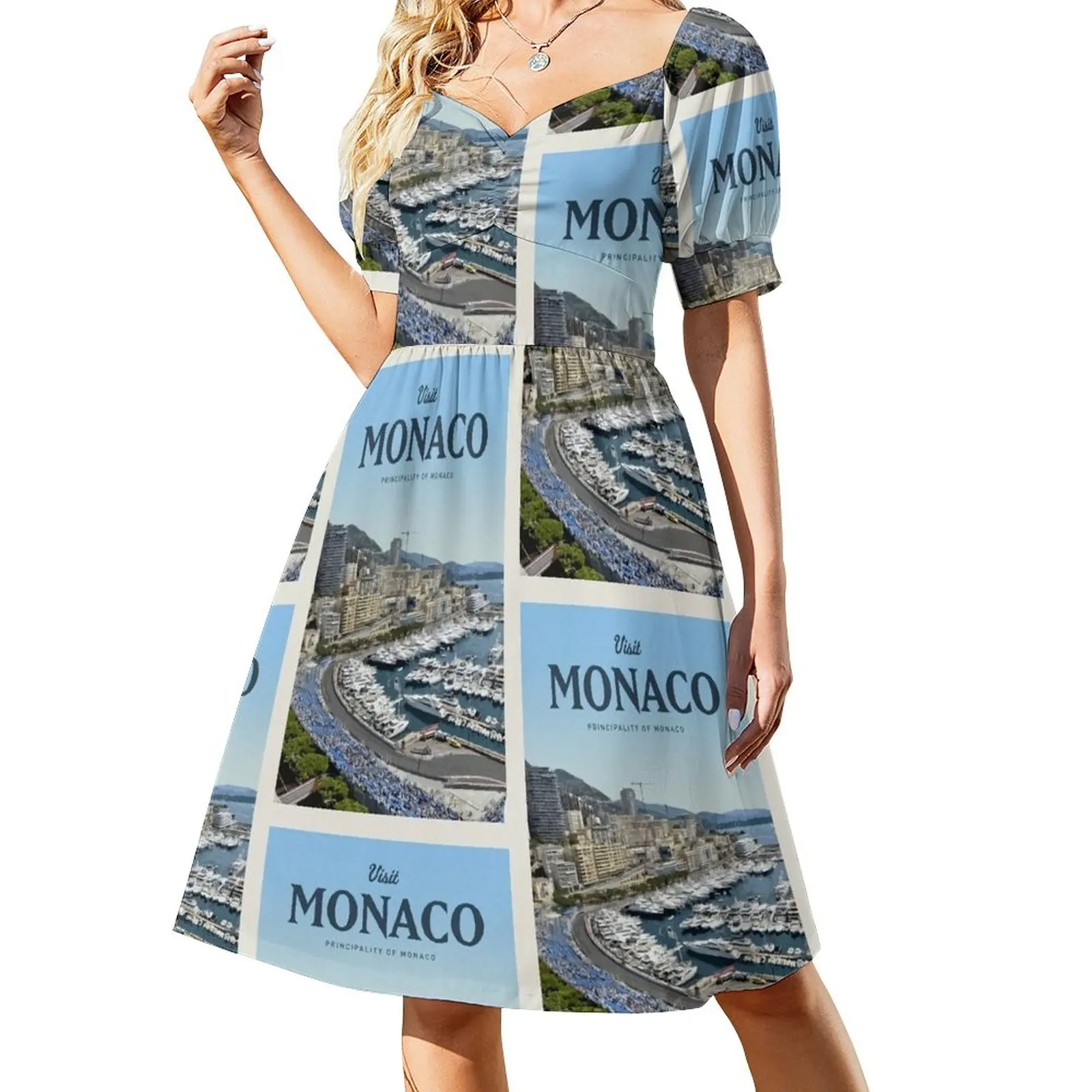 Visit Monaco Dress evening dress ladies summer dress womens 2023