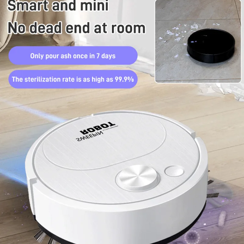 スマート掃除機ロボット,ミニUSB充電器,完全自動ロボット,家庭用