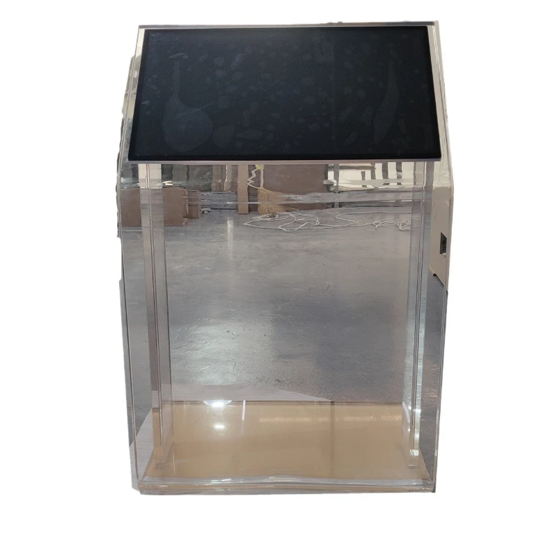 Acrylic transparent display stand Plexiglass hot bending display stand