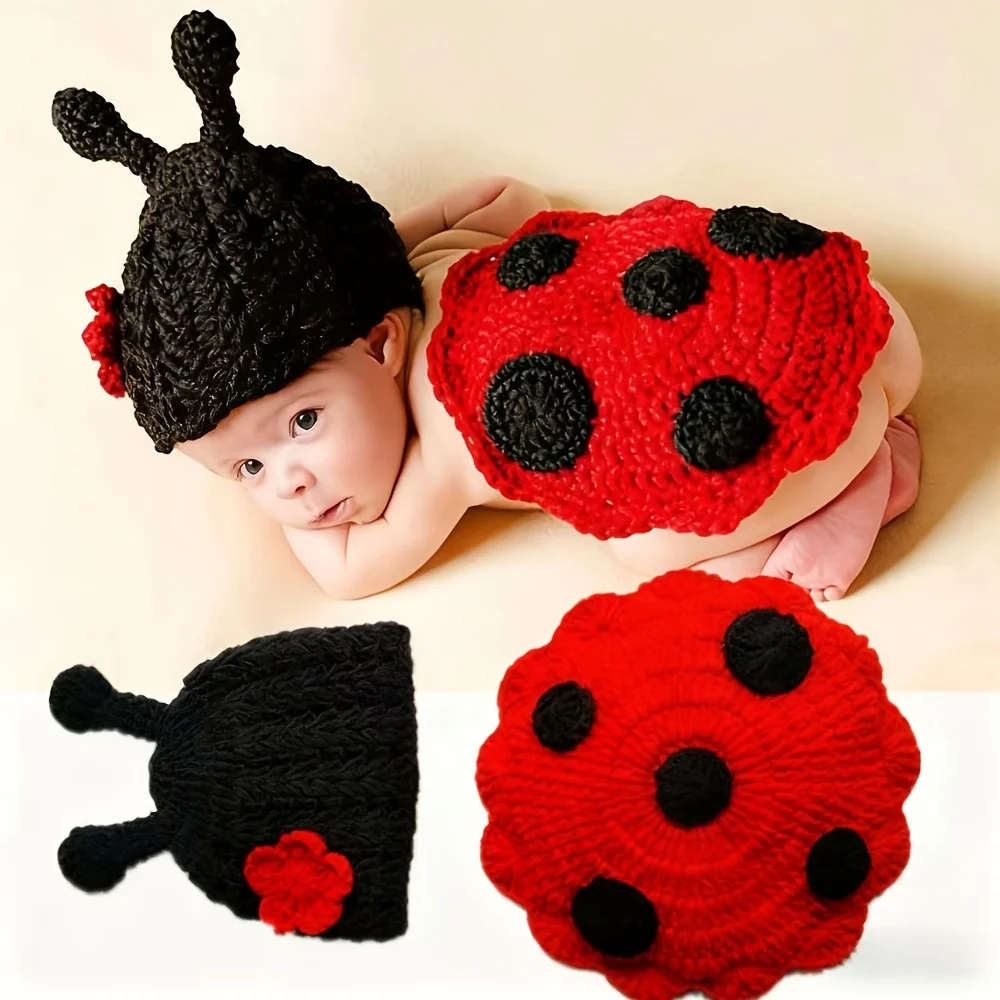 conjunto-de-fotografia-para-bebes-2-pecas-aderecos-para-fotografia-de-recem-nascidos-chapeu-de-joaninha-fofo-e-cobertor-fotografia-criativa-de-retrato