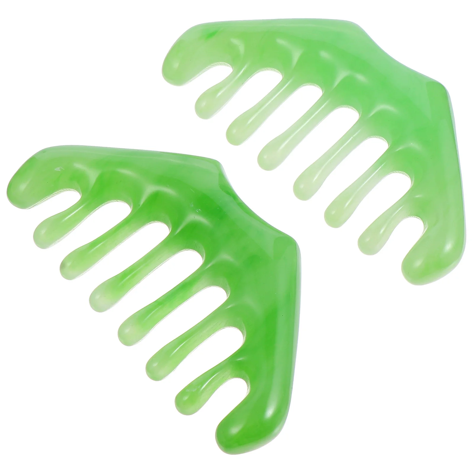 

2Pcs Massage Comb Scalp Massager Portable Acupoint Stimulator for Headache Relief Travel Work Gift Scraping Comb