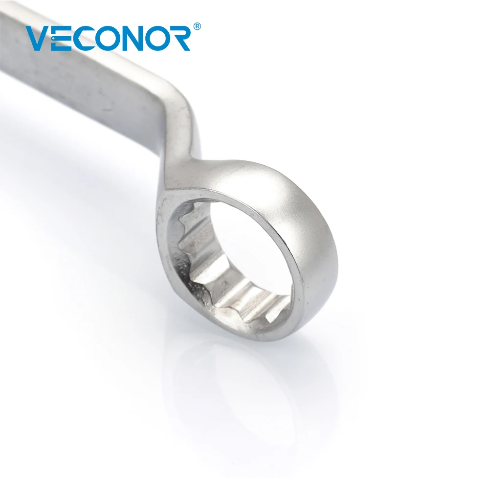 Veconor 18x19mm Double Offset Box End Wrench Metric Daul Head Double Ring Handle Spanner Home / Car Repair Hand Tools 18 19 mm