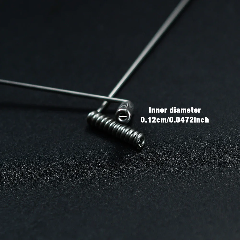 8 Uds conector tipo L aparejos de pesca barril giratorio Snap pesca giratorios gancho dividido cuerda de alambre gancho tubo de acero inoxidable - imagen 2