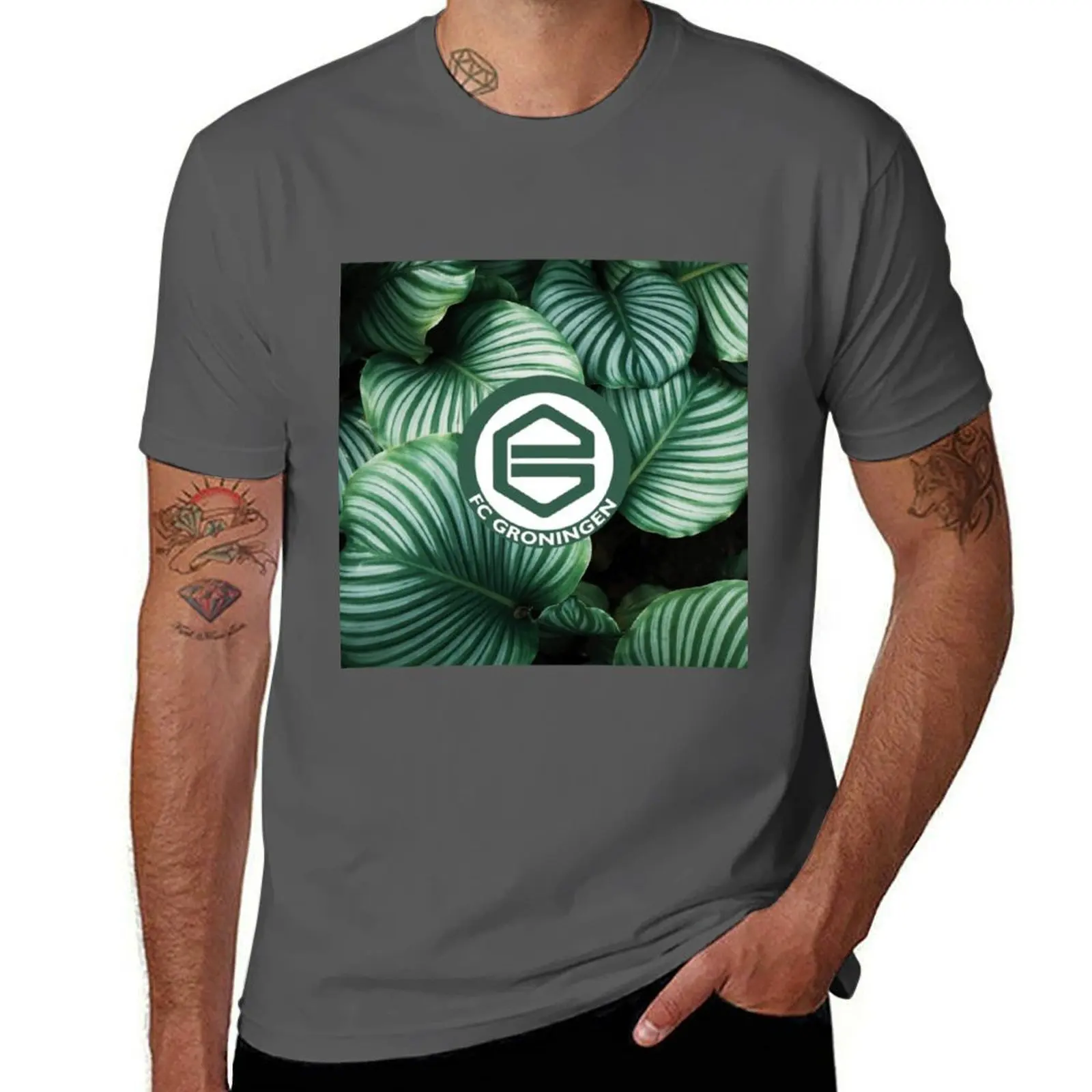 

FC Groningen T-Shirt Regular Fit Plain Tee Shirt