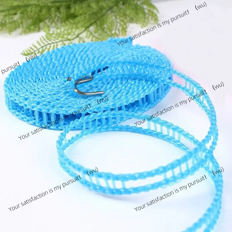Y Fence Type Clothesline 10 M Non-Slip Clothesline Windproof ,Quilt Airing Rope Outdoor Travel Household