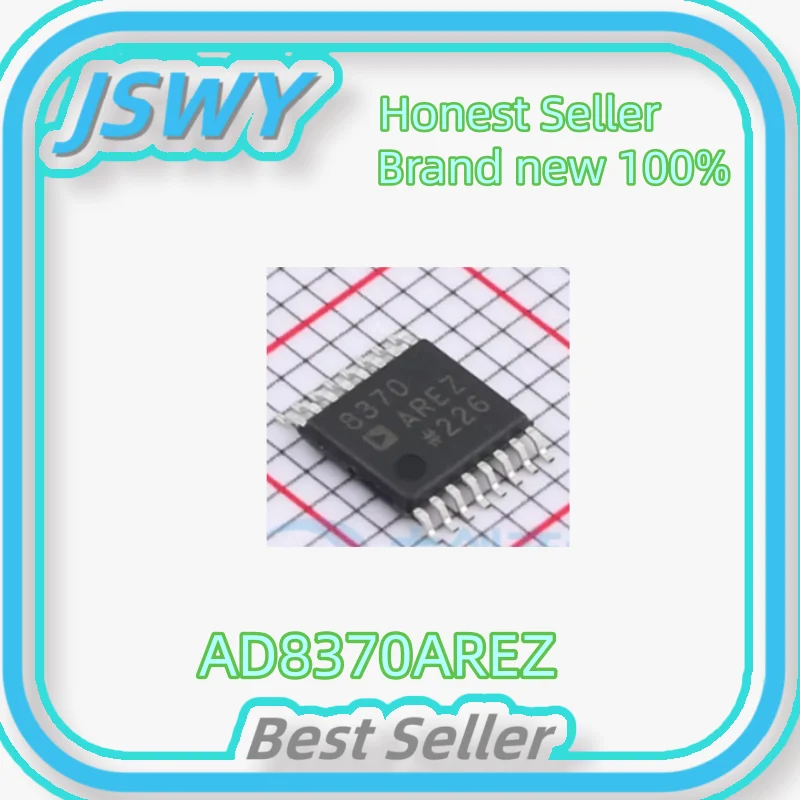 (2/30 pieces) AD8370AREZ AD8370 TSSOP16 CNC Variable Gain Amplifier Original Electronics Hot Selling Spot Delivery Fast