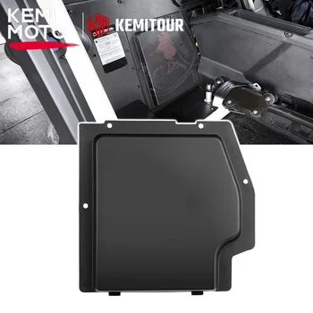 Batterieabdeckungs-Kit für BRP für Can-am Maverick X3 Max R RR 4x4 XMR XDS XRC XRS DS RS Turbo DPS 900 2017–2025, schwarze Kunststoffplatte