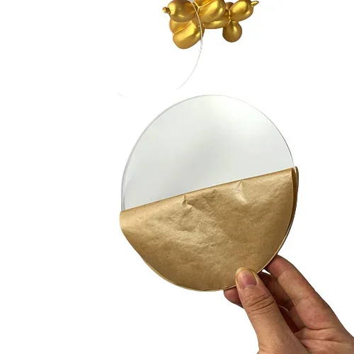 1Pcs Transparent Acrylic Plate Customized Plexiglass Disc Glass Partition Processing and Customization Thickness=2/3/4/5/6mm