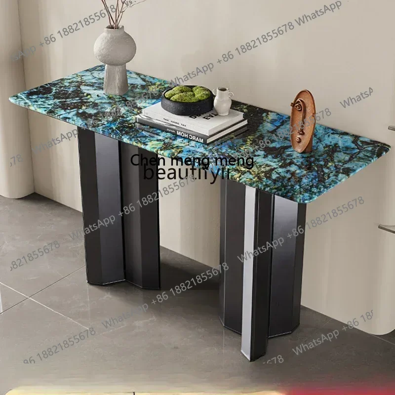 

X C Modern simple entrance table against the wall, living room shelf, aisle decorative end view table