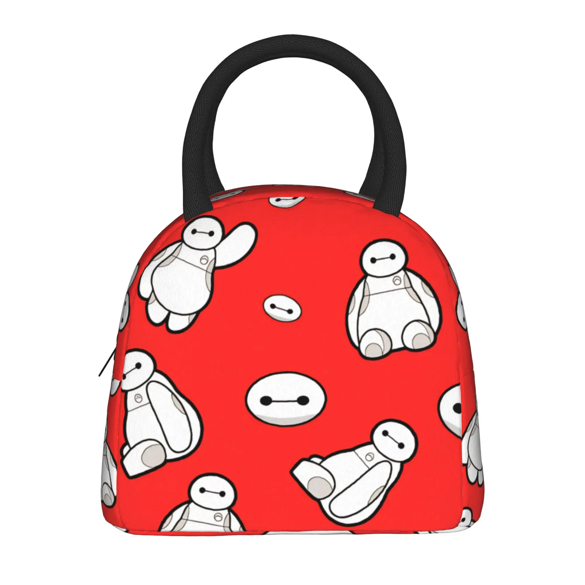 Big Hero 6 Baymax Lunch Bag Medical Inflatable Robot Portable Lunch Box Women Office Cooler Bag Waterproof Thermal Lunch Bags