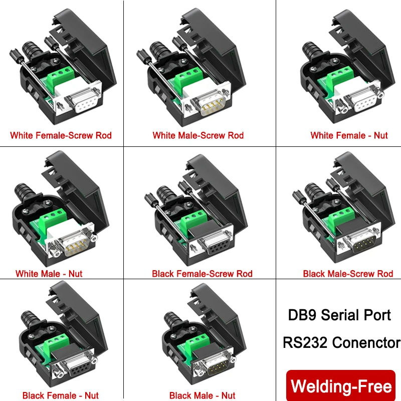 1Pcs DB9 Welding-Fr…